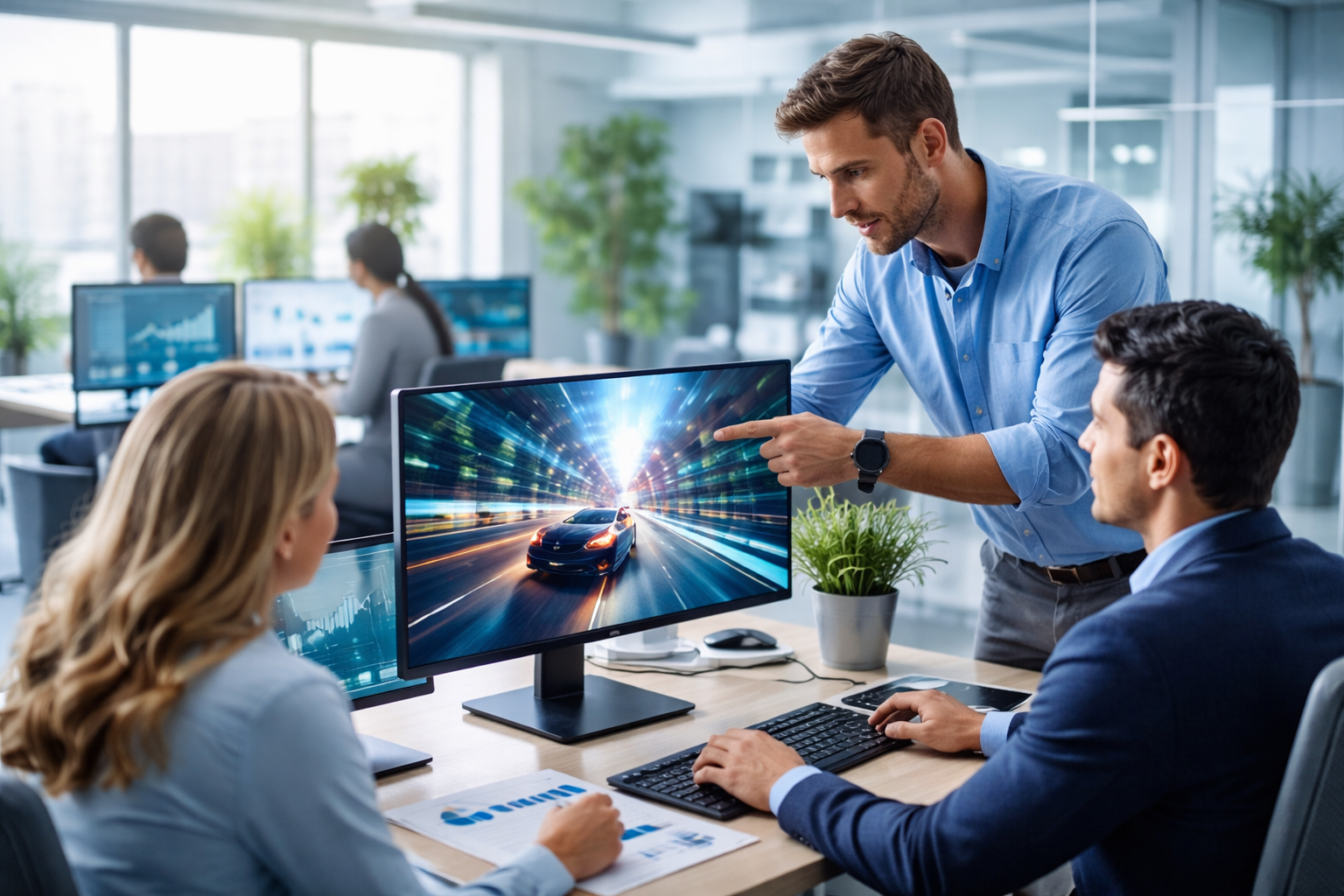 What Is Refresh Rate for a Monitor? A Practical SMB Guide to Choosing the Right Displays