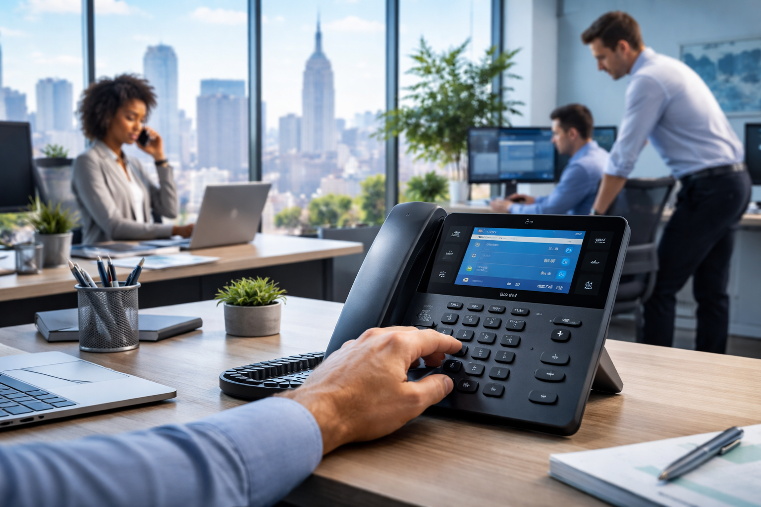 Using the Poly Edge E450 With RingCentral: Affordable, User‑Friendly Business Calling for NYC Offices