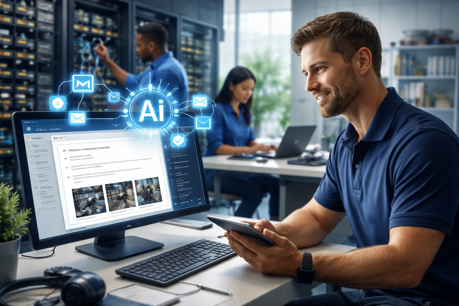 Automate “Proof of Work” Emails: A Practical AI Workflow for SMB Service Teams (Without Overpromising)