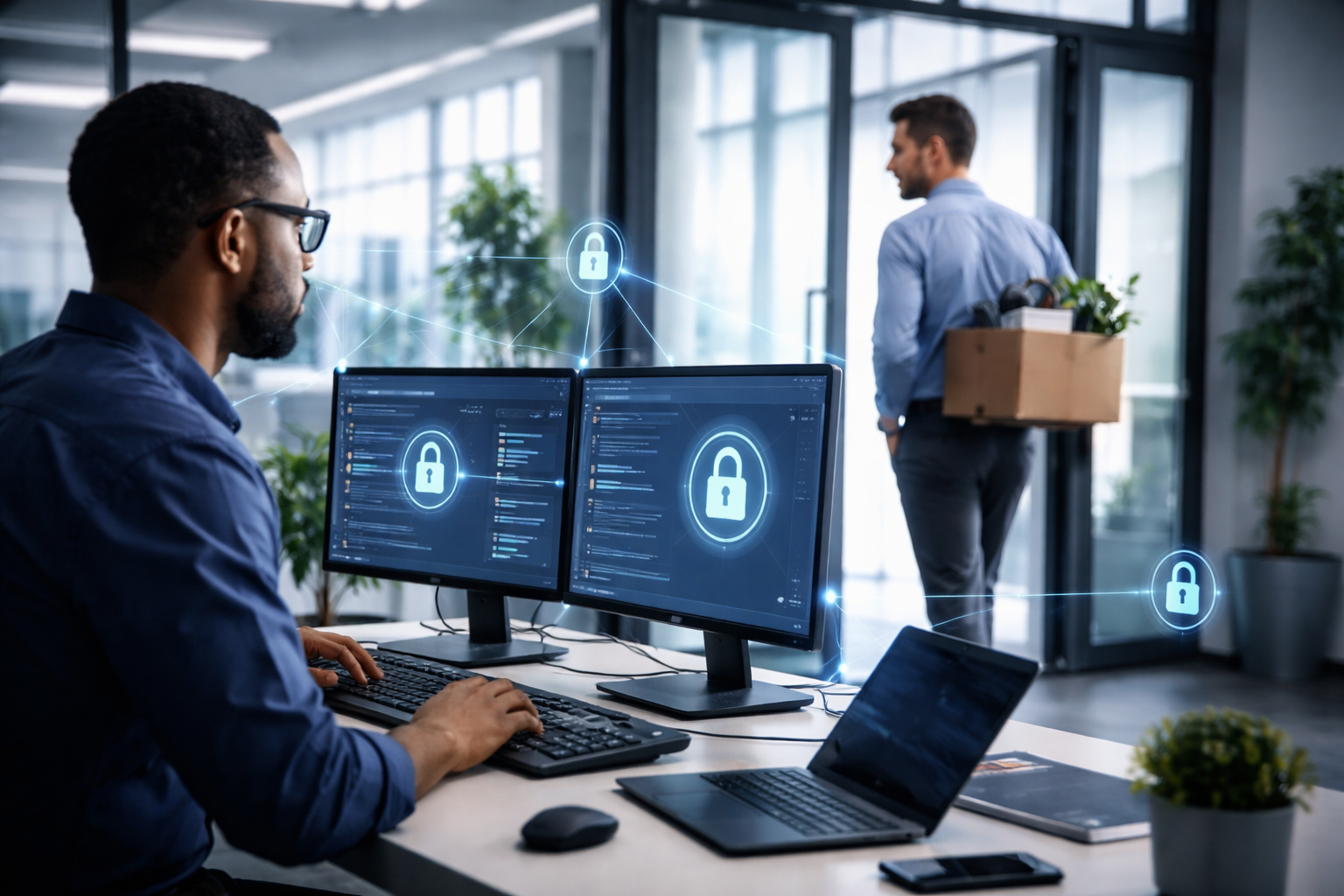 Manhattan Managed IT Question: “When Someone Leaves—How Fast Will You Remove Access and Secure Company Data?”
