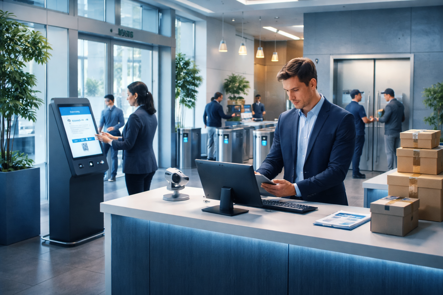 Designing a Thin-Staffed Front Desk: A Decision Framework for Self-Serve Check-In, After-Hours Deliveries, and “Desk Busy” Policies (NYC Lobby Constraints Included)